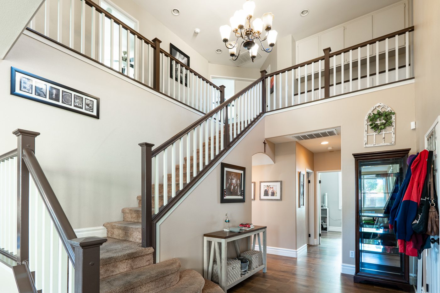 Dining room with hardwood floors